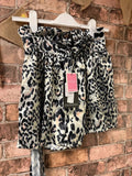 PLT Leopard Print Shorts - Size 8