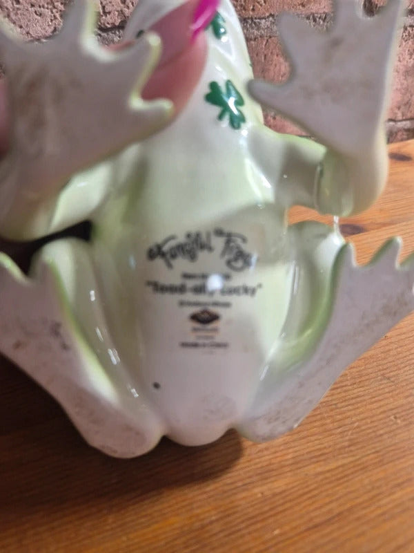 Fanciful frog 'toad ally lucky' figure