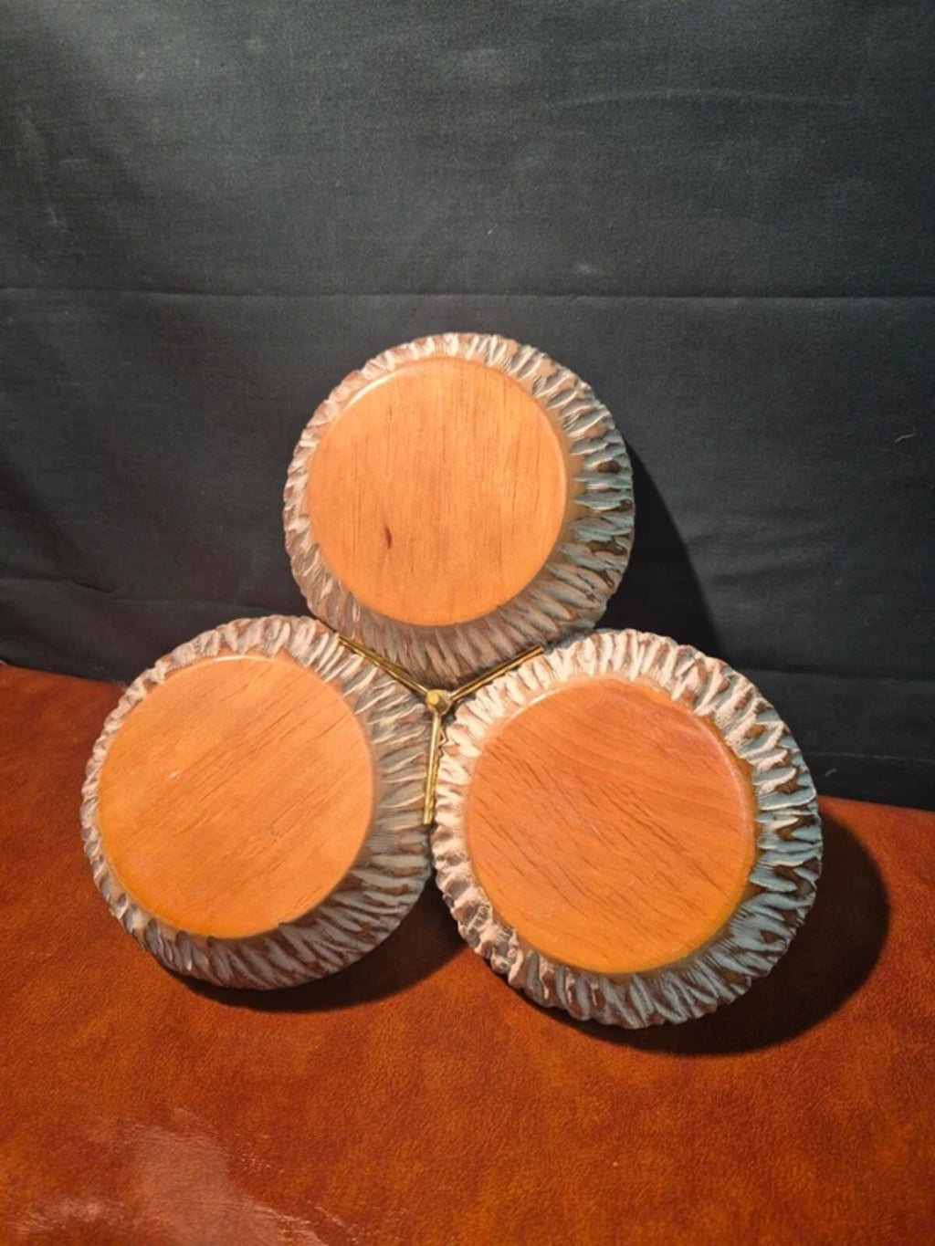 Aldo Tura trio bowl 1970's Macabo Cusano