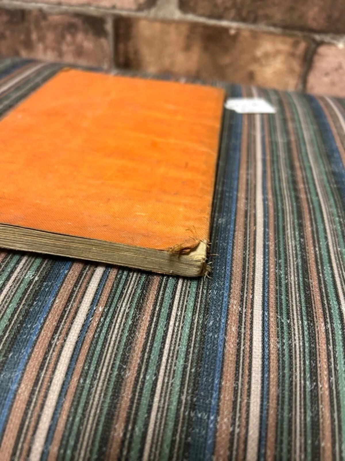 Intro to Geography Vintage Orange Book