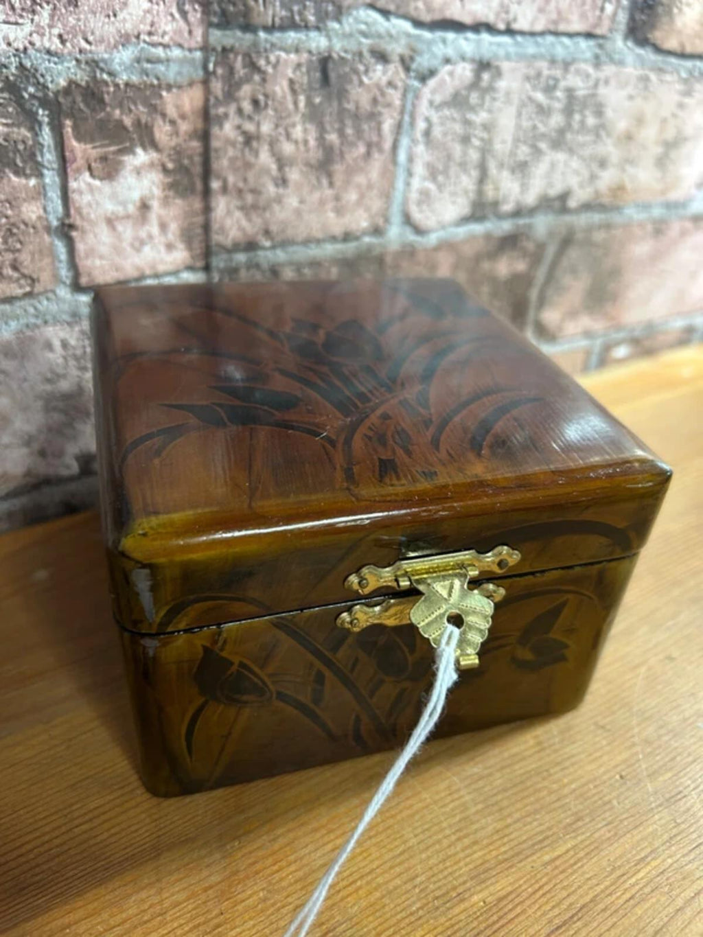 Set of Three Wooden Lacquered Boxes
