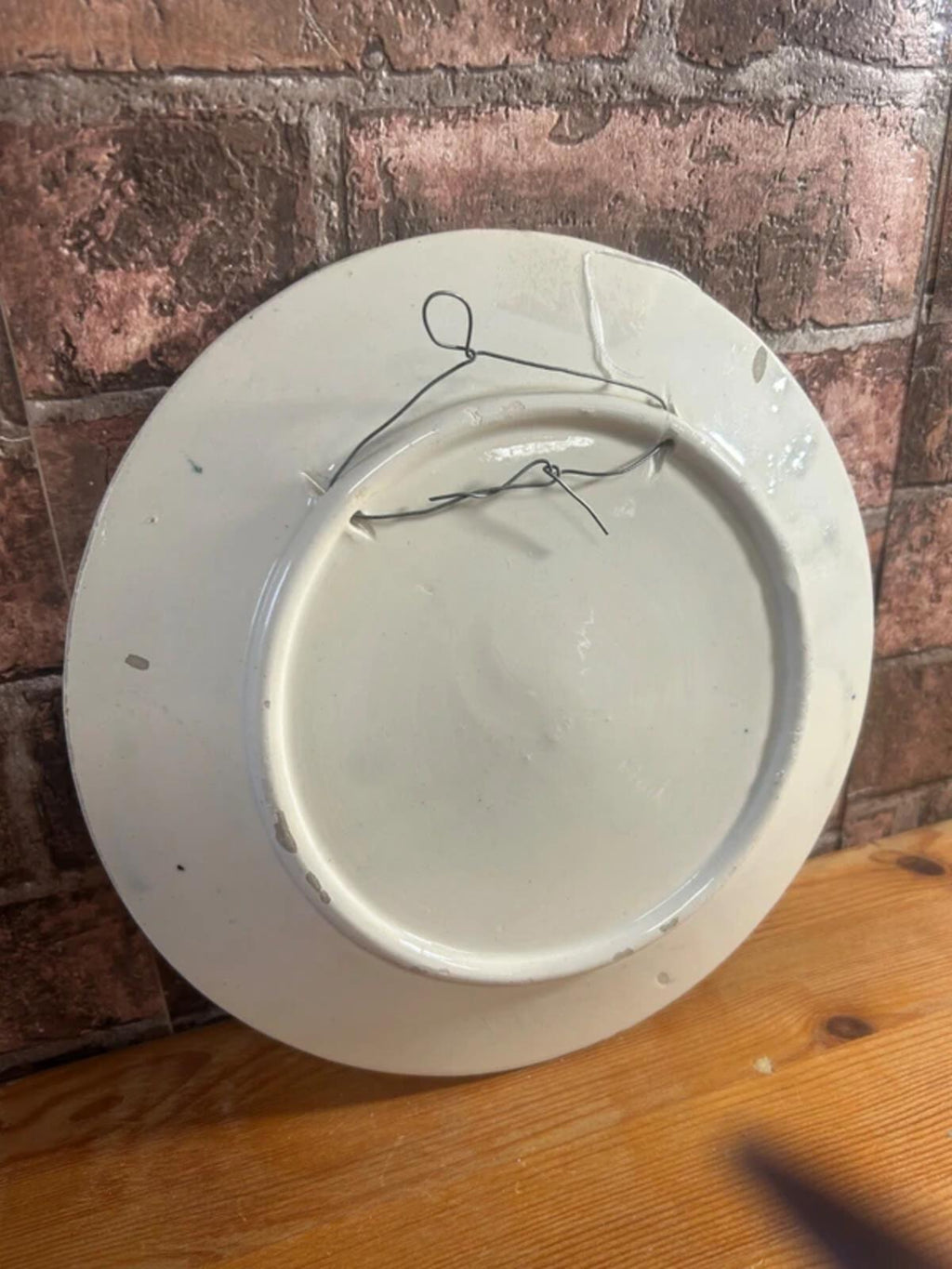 Colmbra Style Portugese Hand Painted Plate