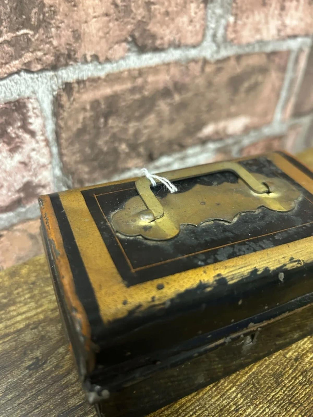 Vintage Metal Cash Tin