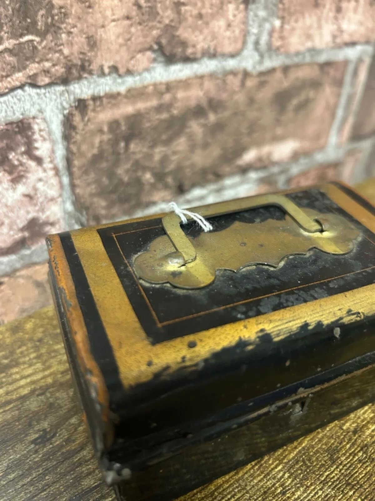 Vintage Metal Cash Tin