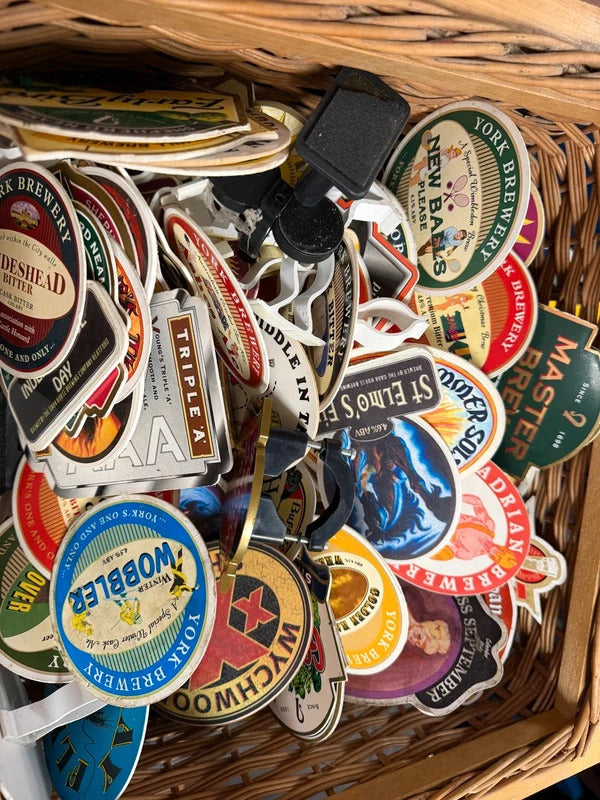 Bundle of Vintage Beer Pump Clips
