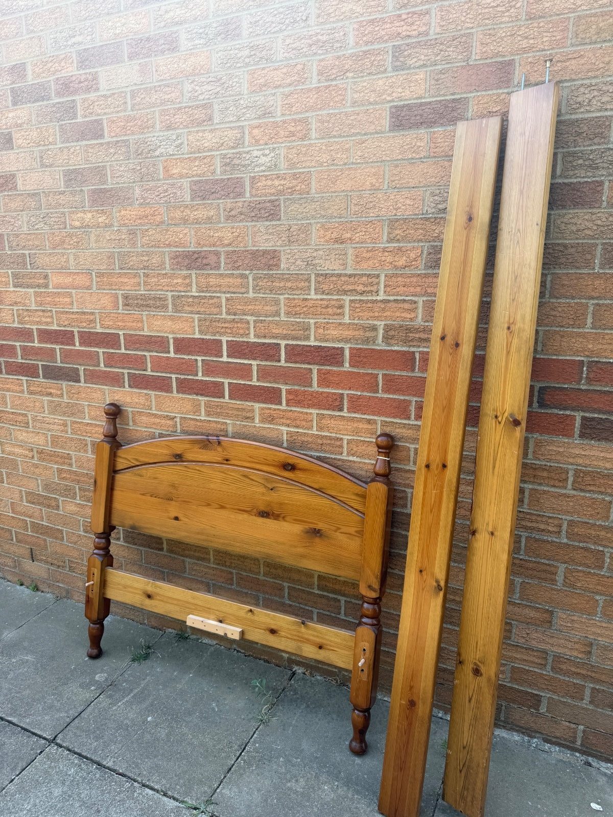 Solid Pine Double Bed