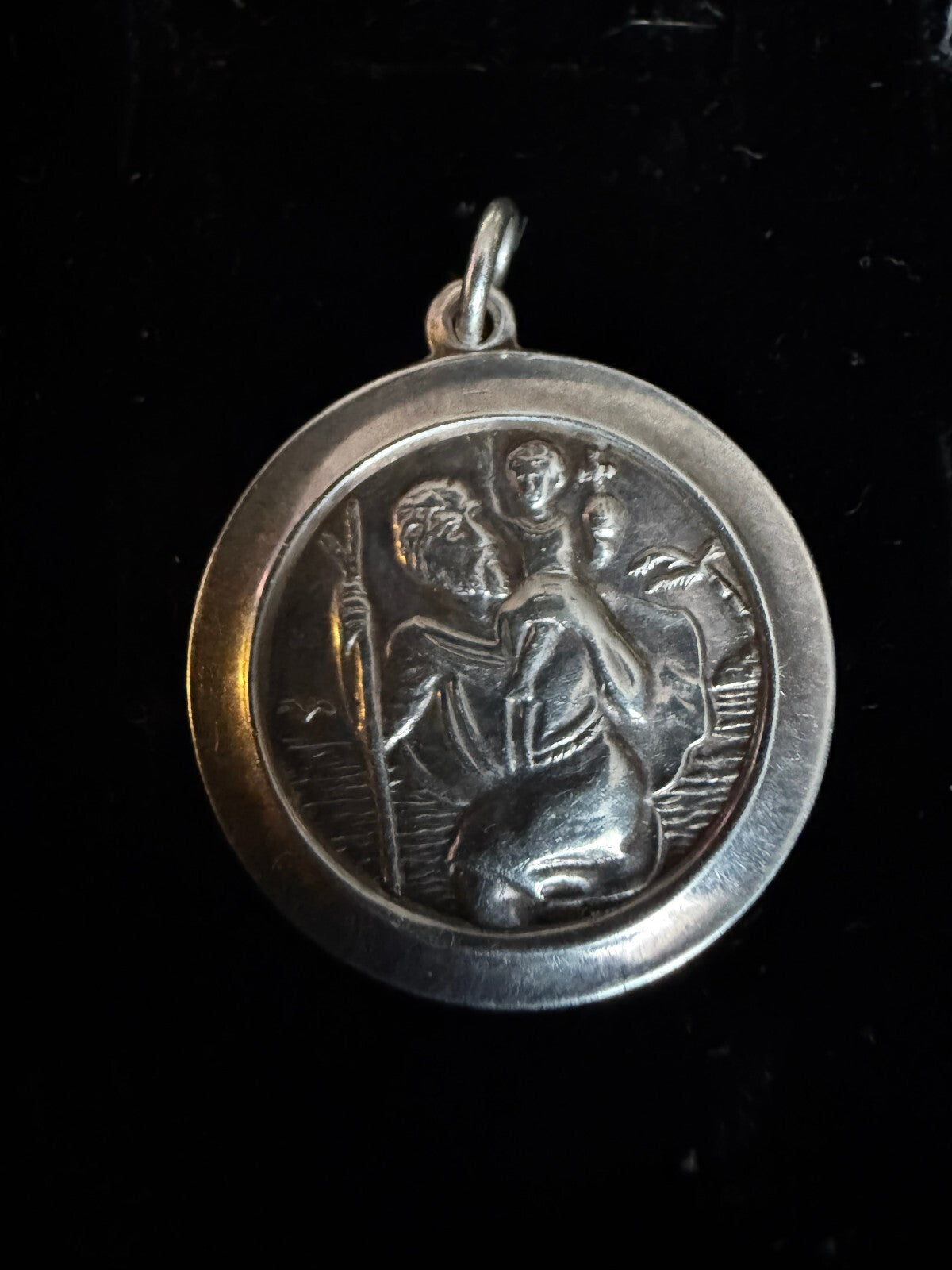 St. Christoper Silver 925 Pendant