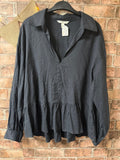 H&M Navy Blouse - Size 10