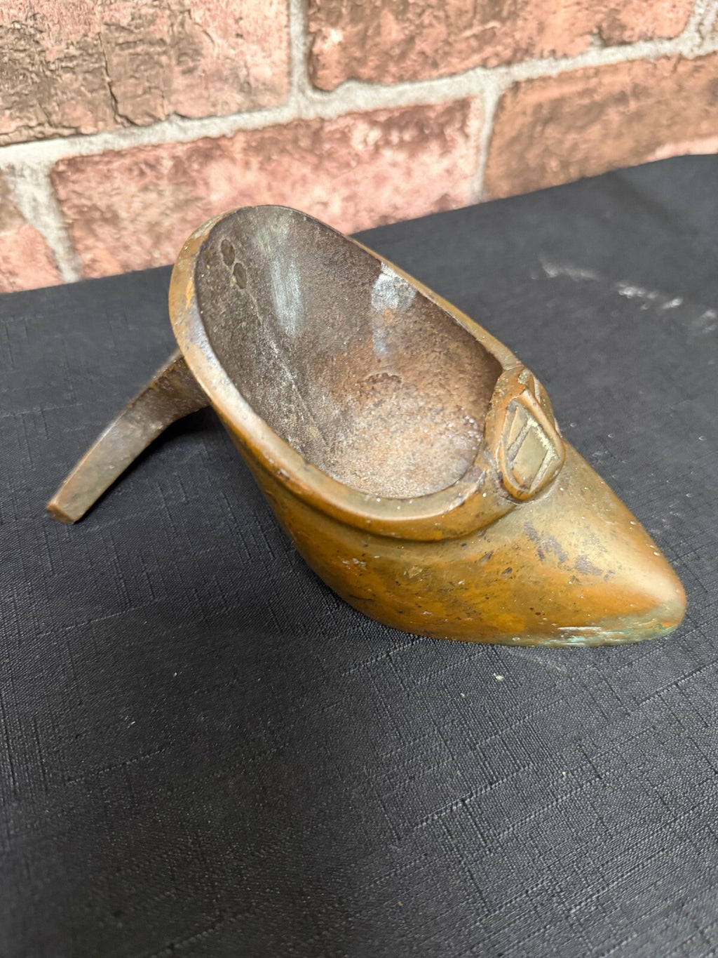 Brass Vintage Shoe Doorstop