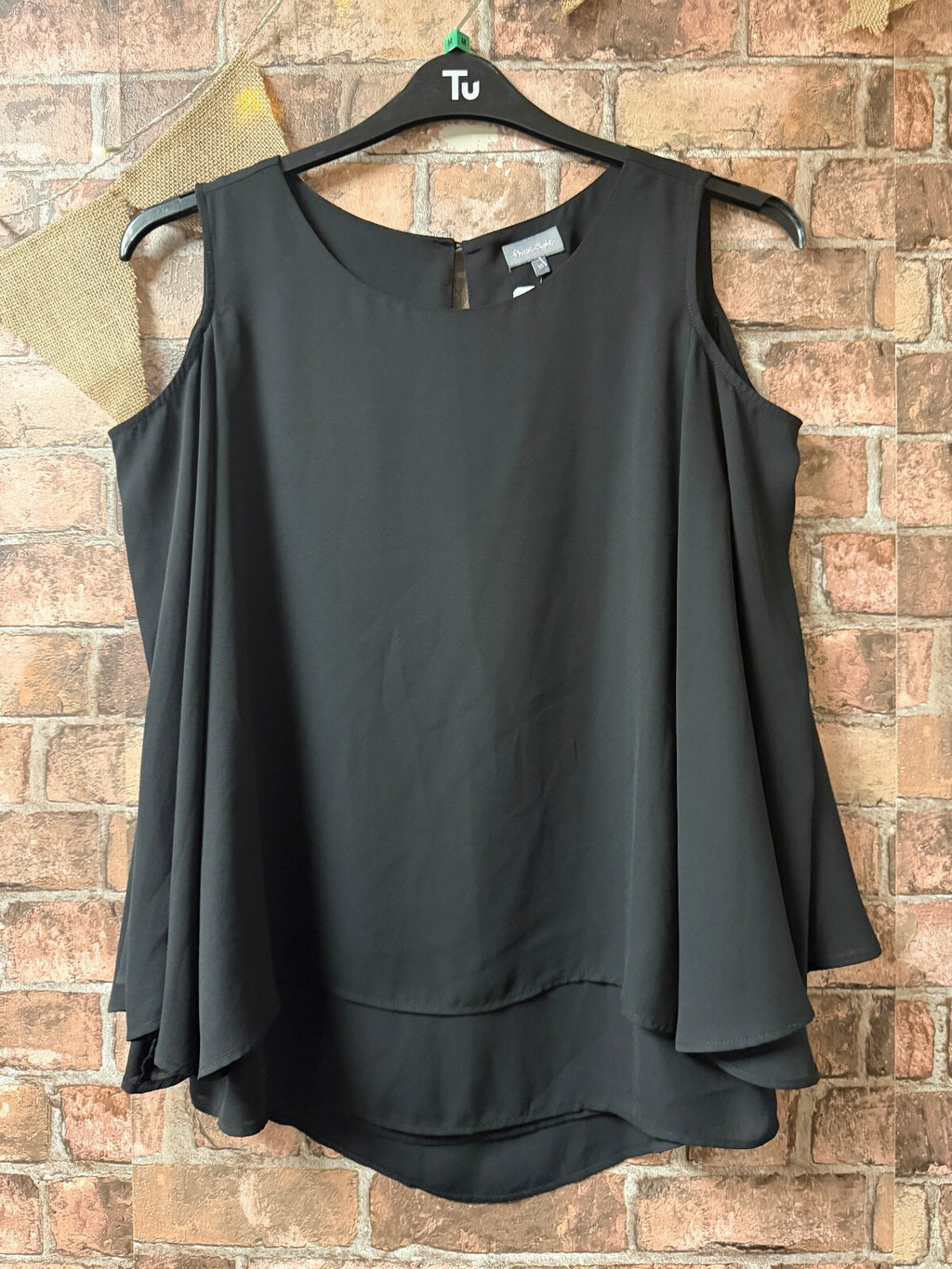 Phase Eight Black Top - Size 10