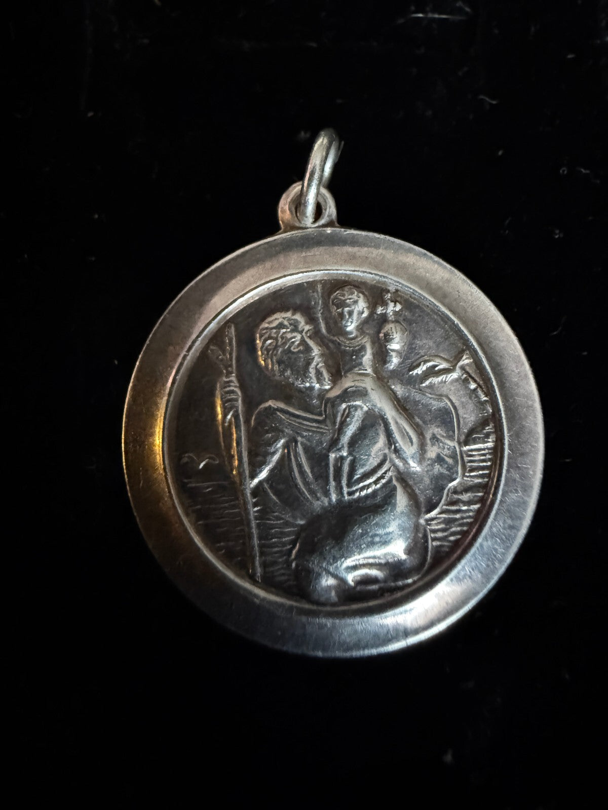 St. Christoper Silver 925 Pendant