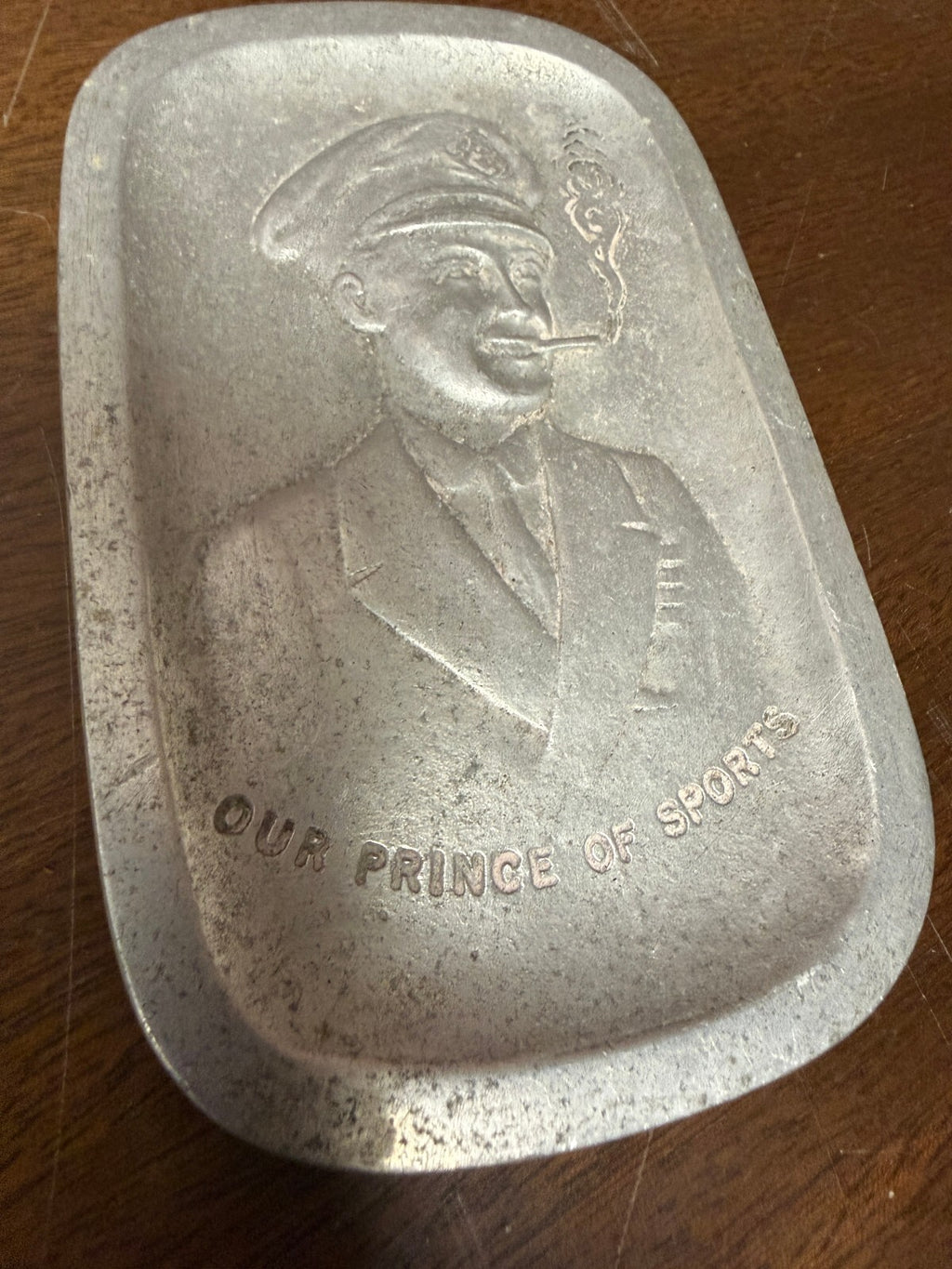 Souvenir of Dinner 1922 Compliments The President by Robert W Coan Metal Dish