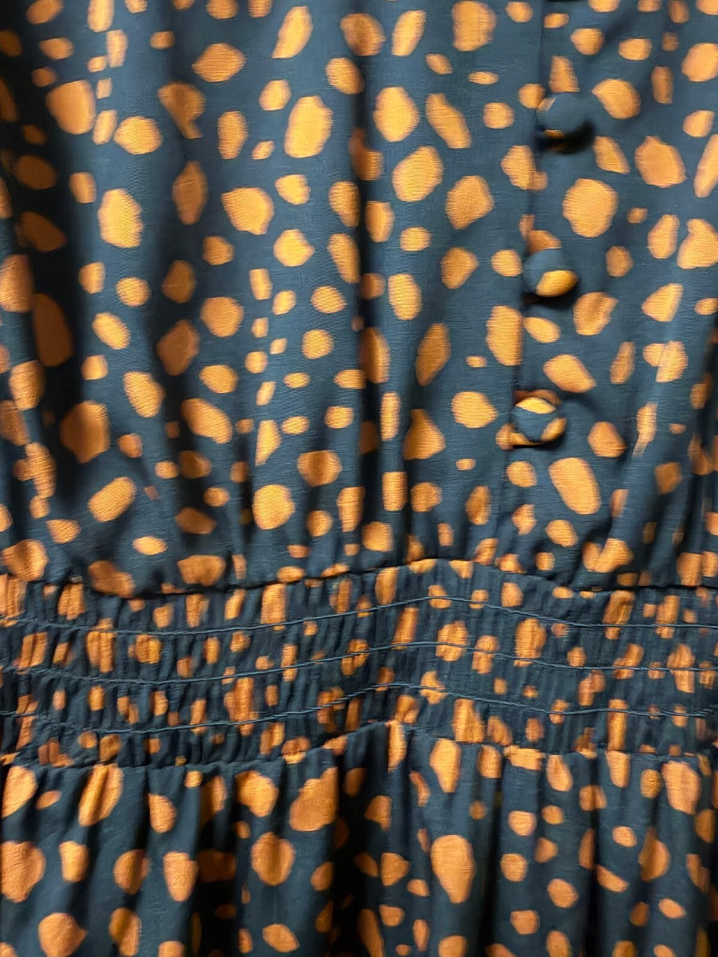 New Look Brown and Black Dress - Size 8