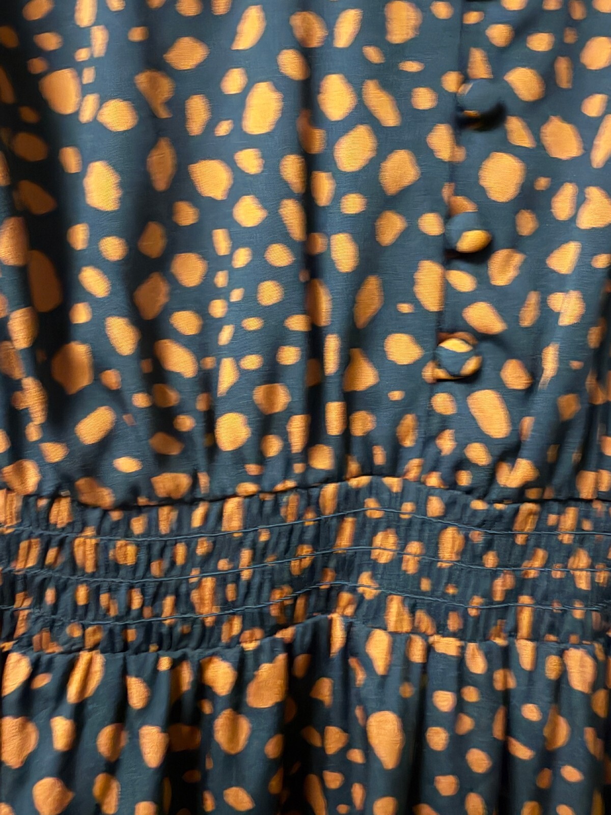 New Look Brown and Black Dress - Size 8