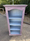 Solid Pine Lilac Bookcase