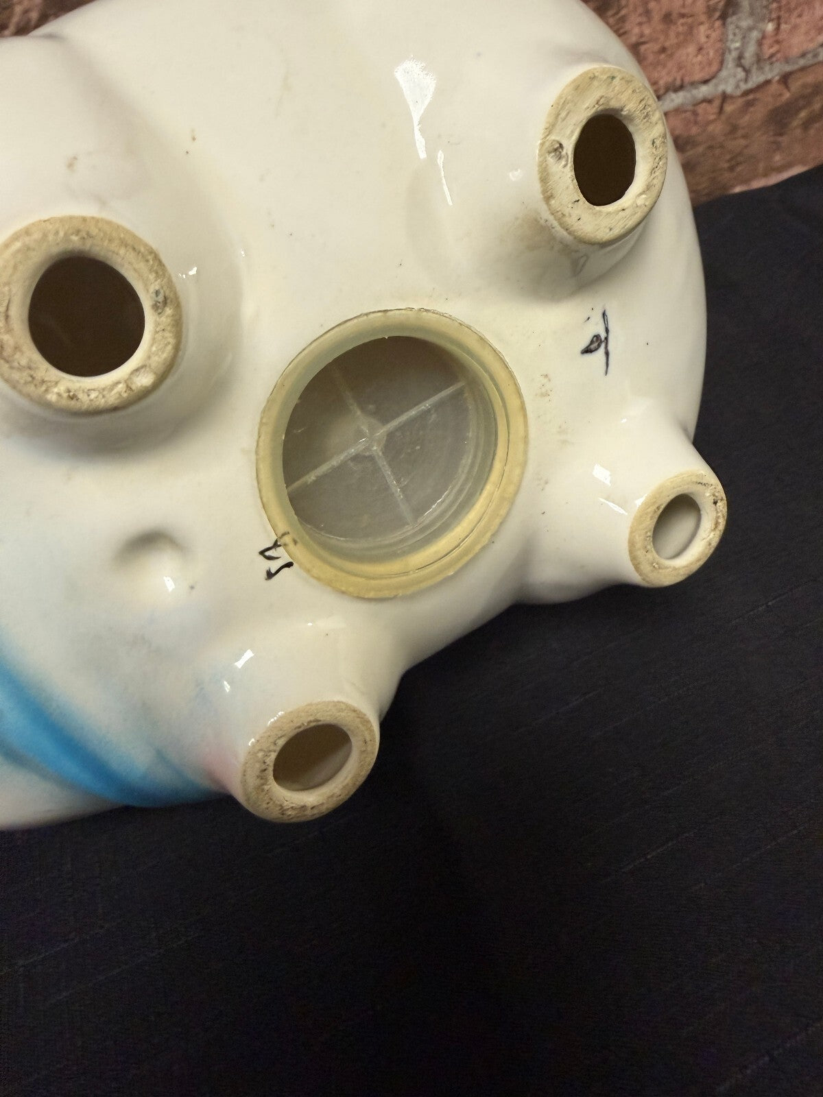 Kitsch Ceramic Pig Money Box