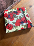 Poppy Patterned Coasters x 4