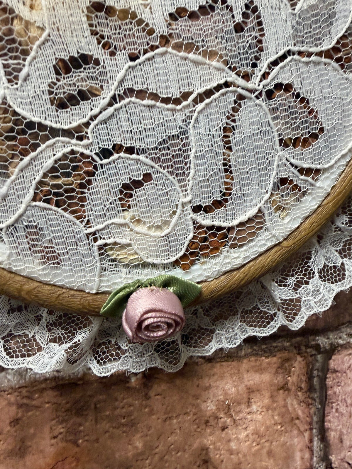 Vintage Lace Potpourri Wall Hanging