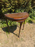 Antique Half Moon Hall Table