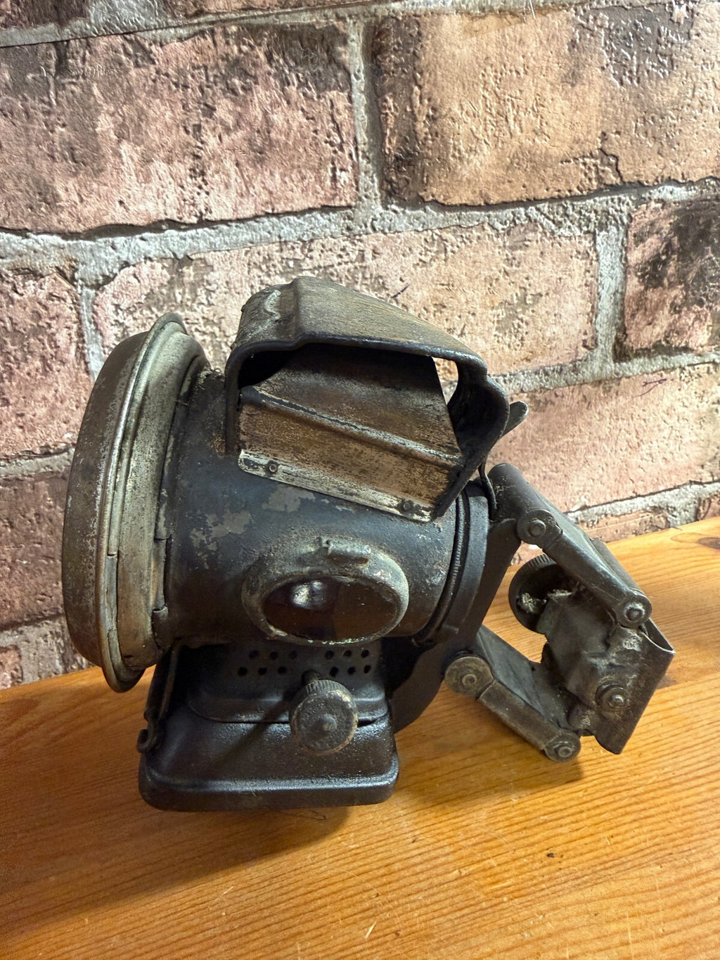 Vintage Lucas 'King of The Road' Bicycle Oil Lamp