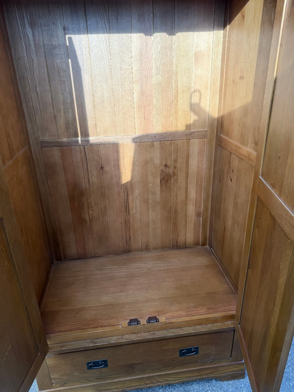 Solid Oak Furnitureland Wardrobe