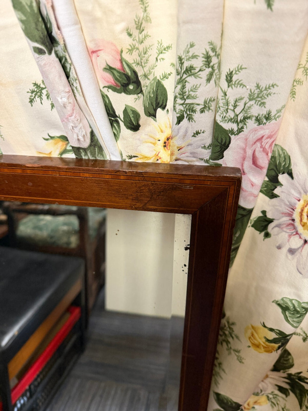 Solid Wood Large Mirror