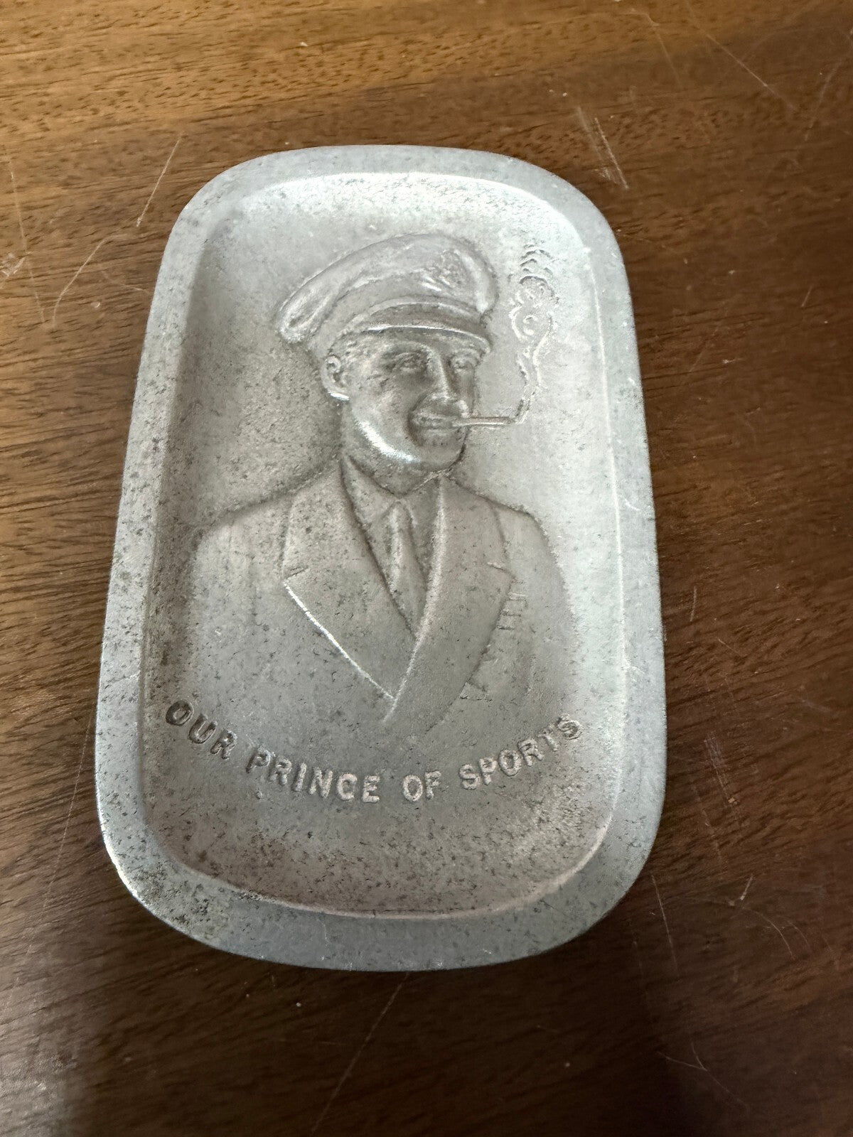 Souvenir of Dinner 1922 Compliments The President by Robert W Coan Metal Dish