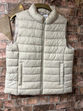 Primark Beige Lightweight Gilet Bodywarmer - Size 8