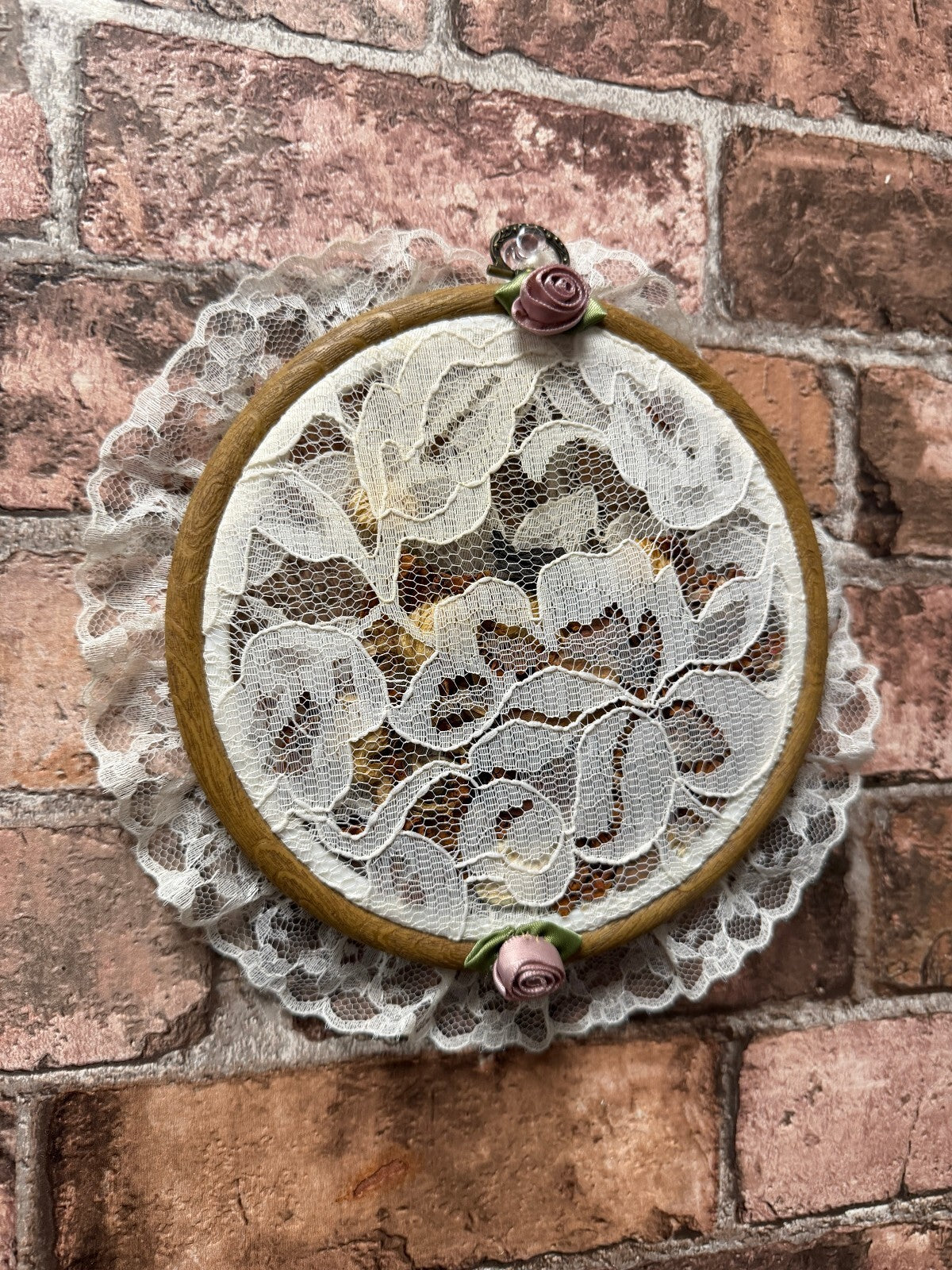 Vintage Lace Potpourri Wall Hanging