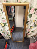 Gold Framed Rectangular Mirror