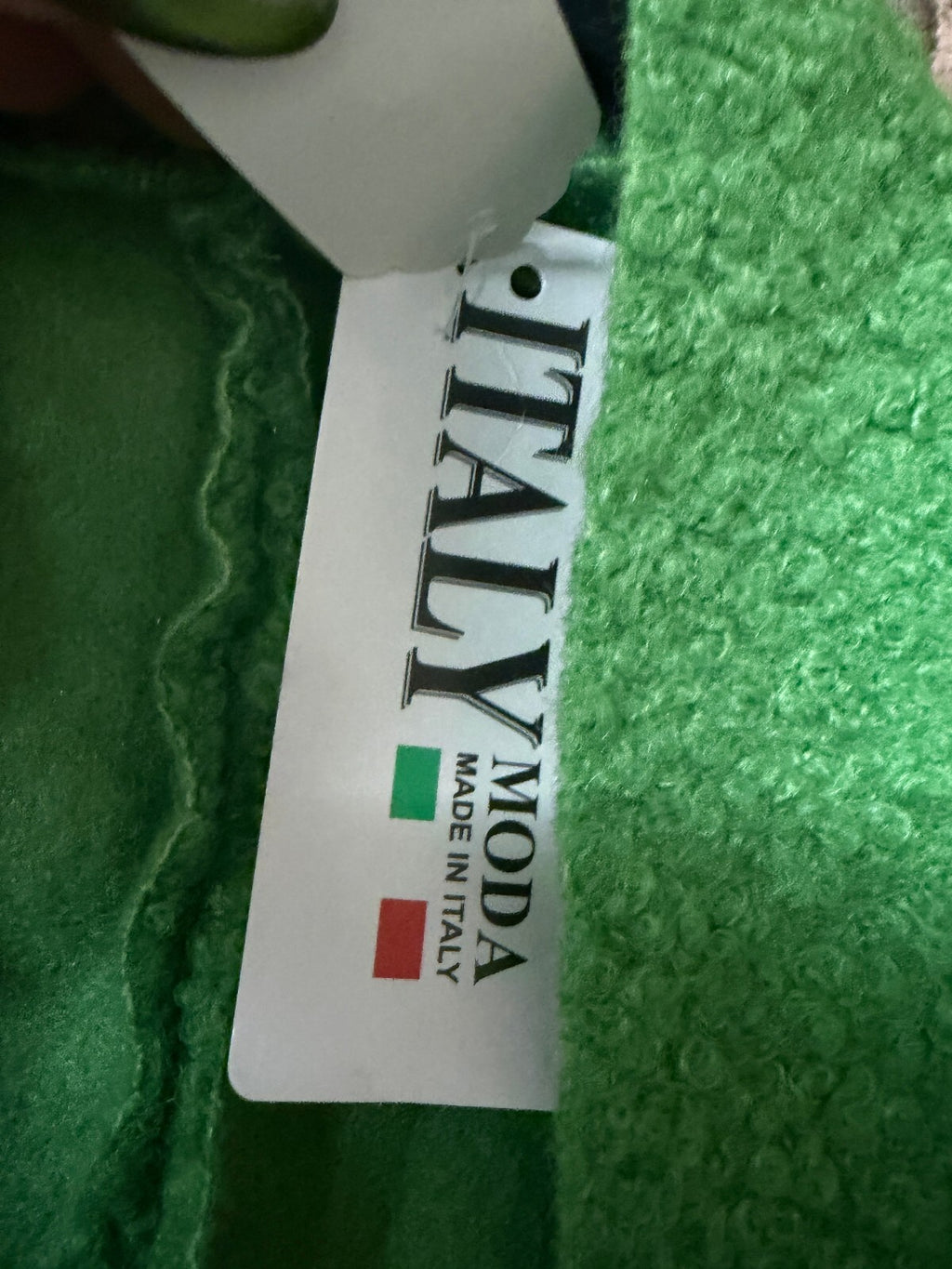 Made in Italy Green Longline Gilet - One Size