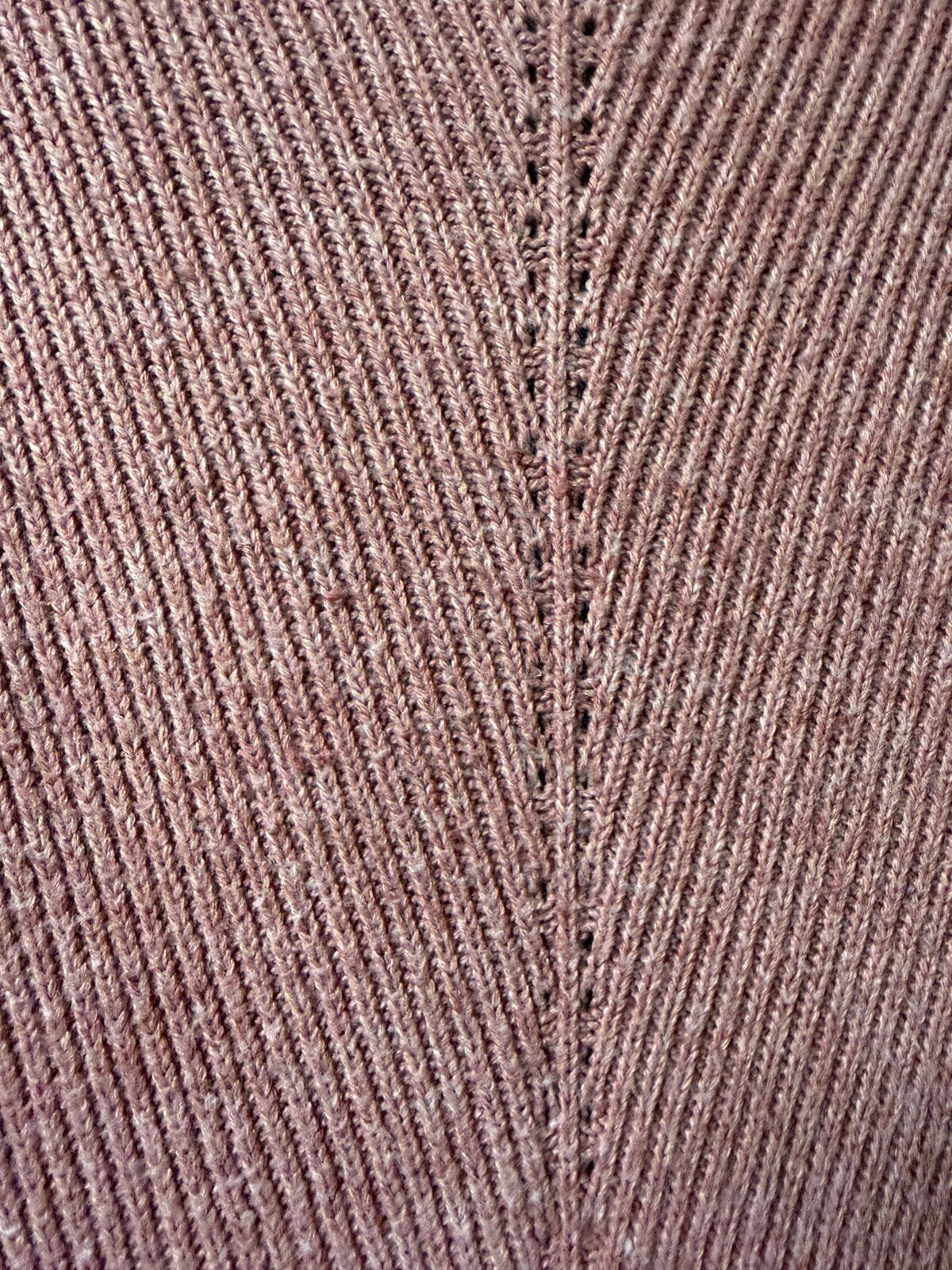 Fatface Pink Knit Jumper - Size 6