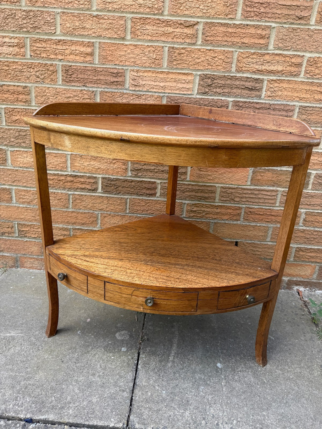 Antique Corner Table