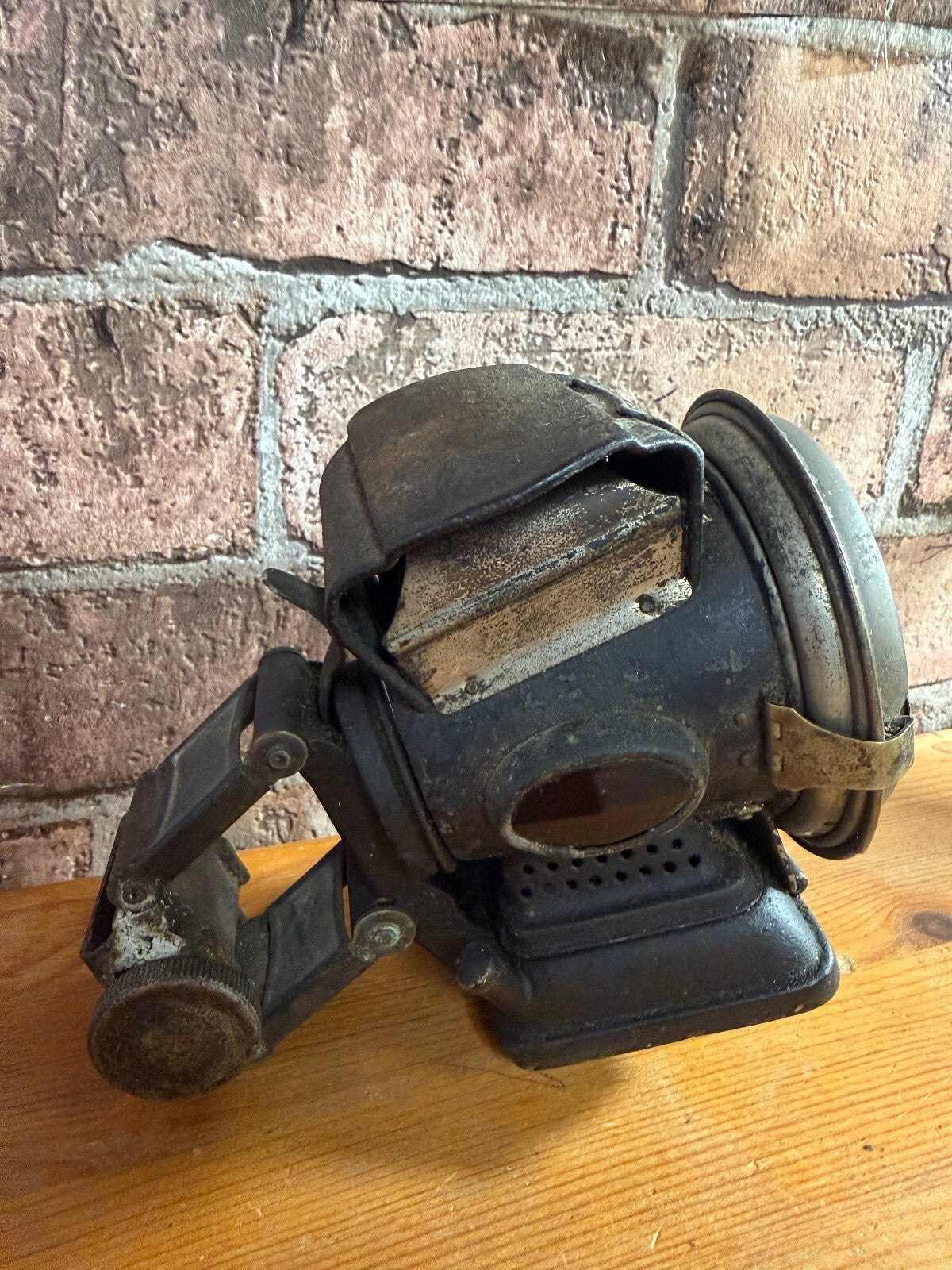 Vintage Lucas 'King of The Road' Bicycle Oil Lamp
