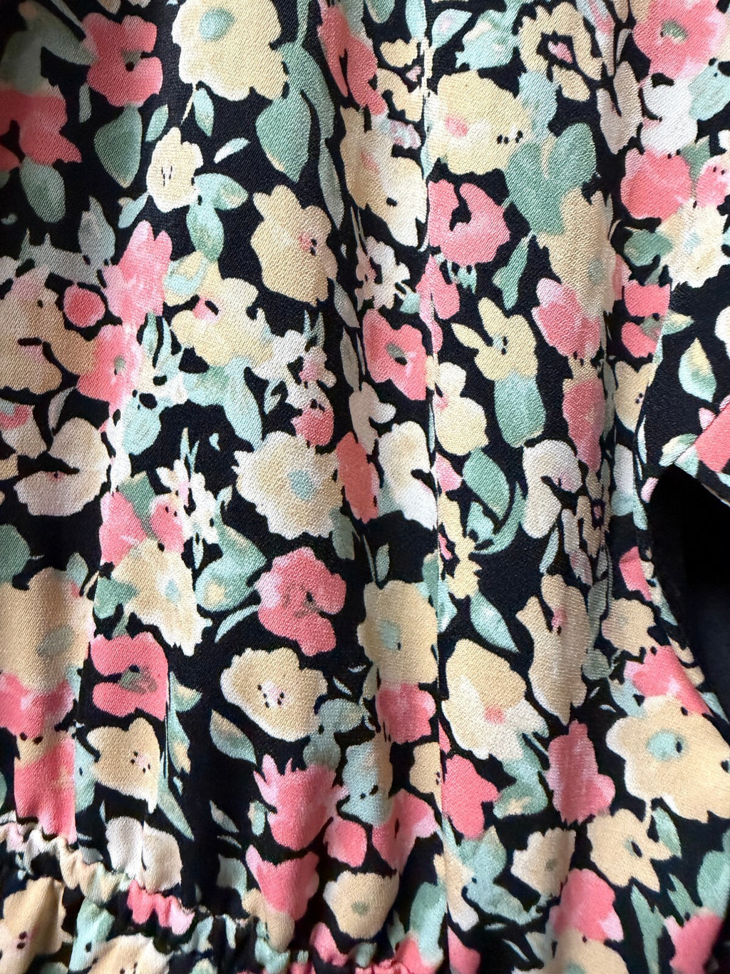 Elli White Floral Dress - Size 10
