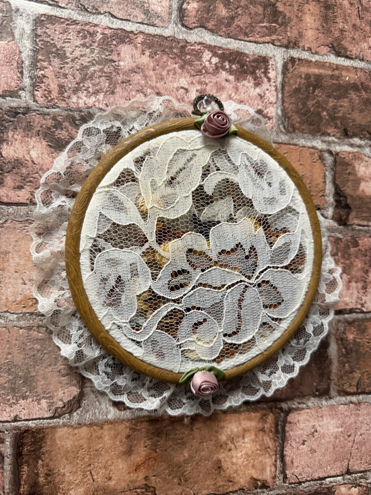 Vintage Lace Potpourri Wall Hanging