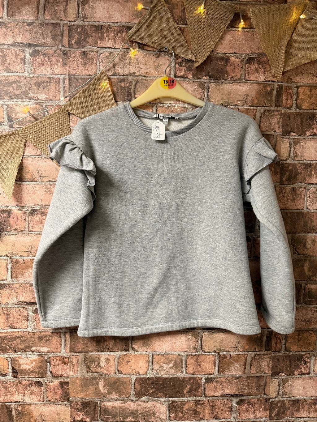 Grey Plain Sweater - Size 6