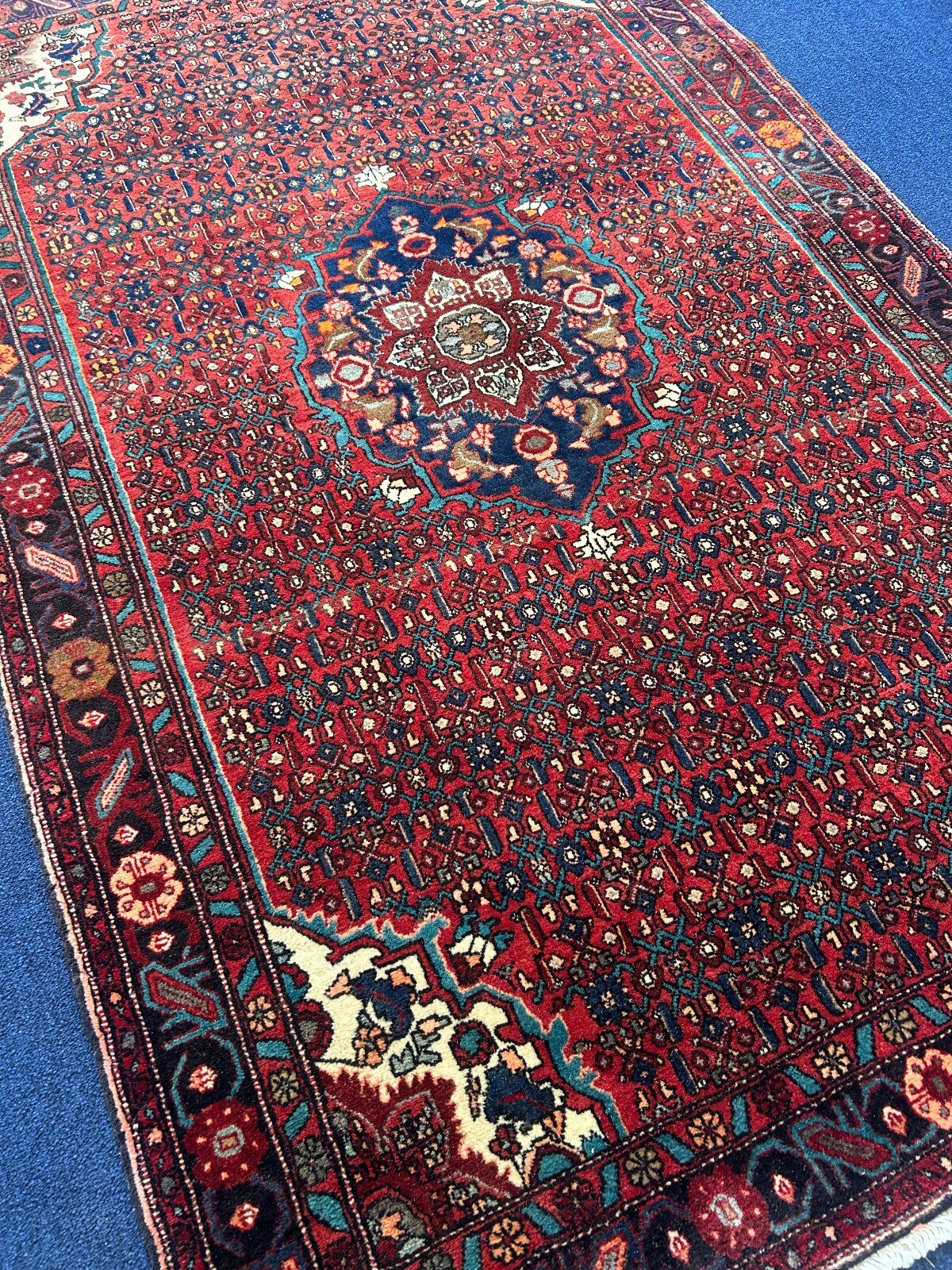 Persian Burgundy Patterned Rug