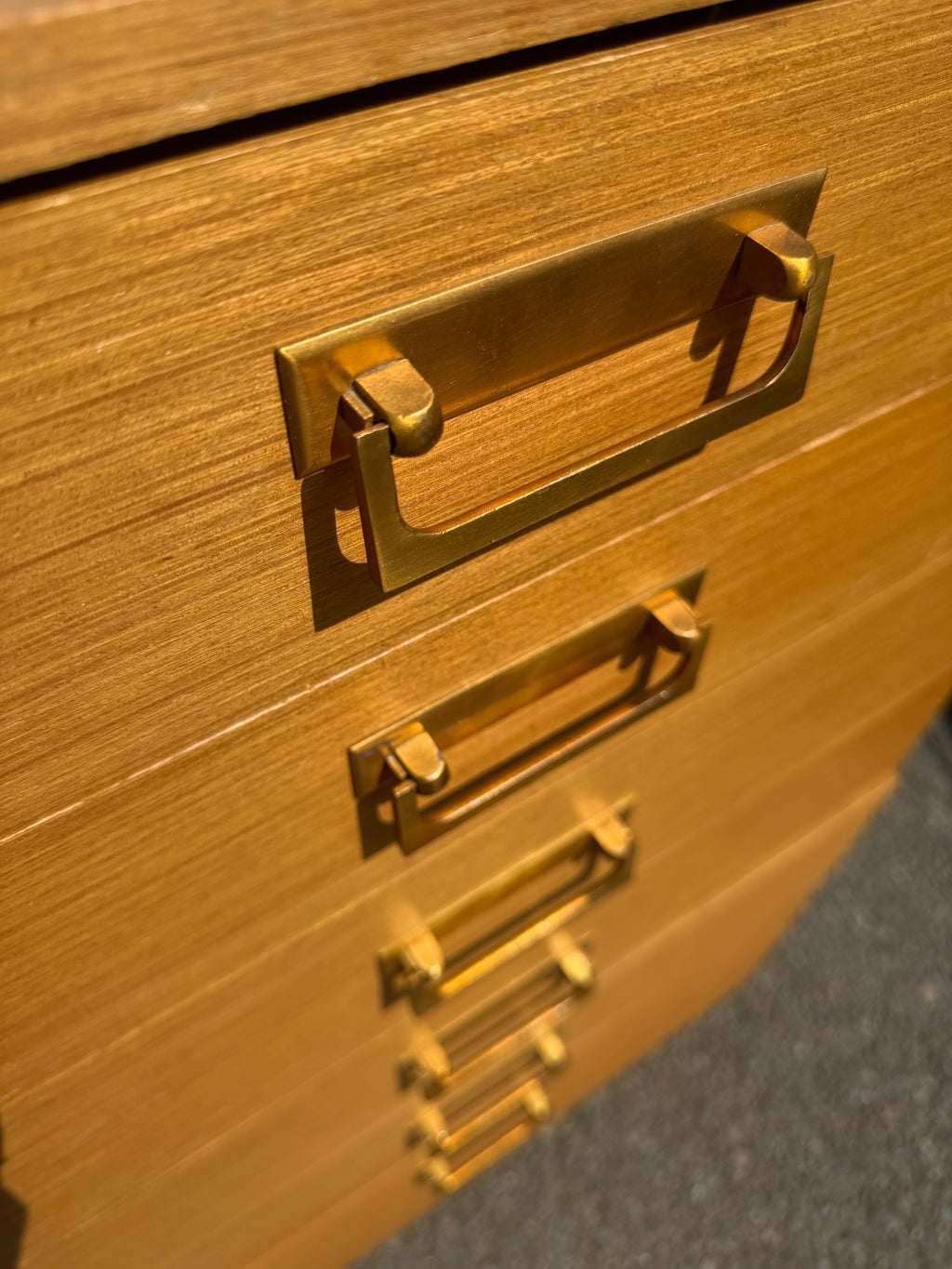 Mid Century Teak Chest of Drawers