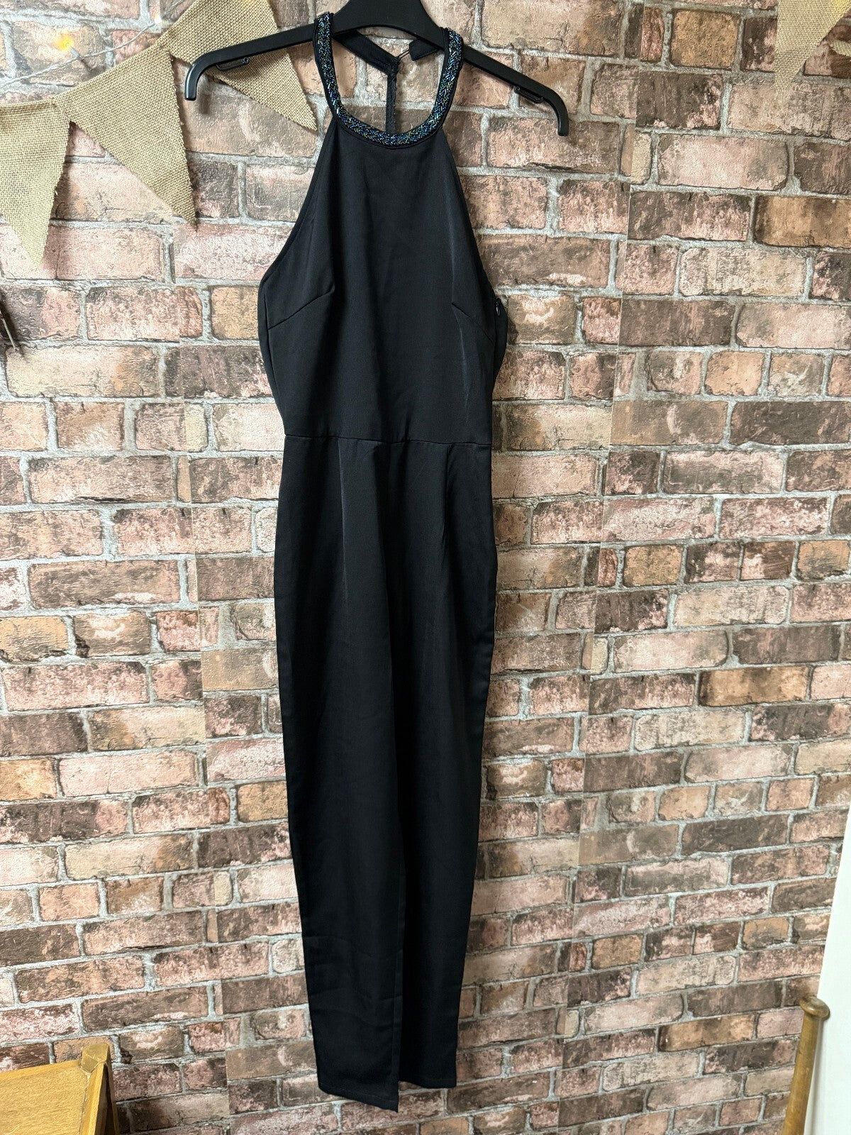 Missguided Black Jumpsuit - Size 6