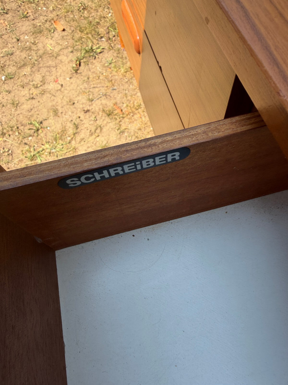 Schreiber Teak Effect Sideboard