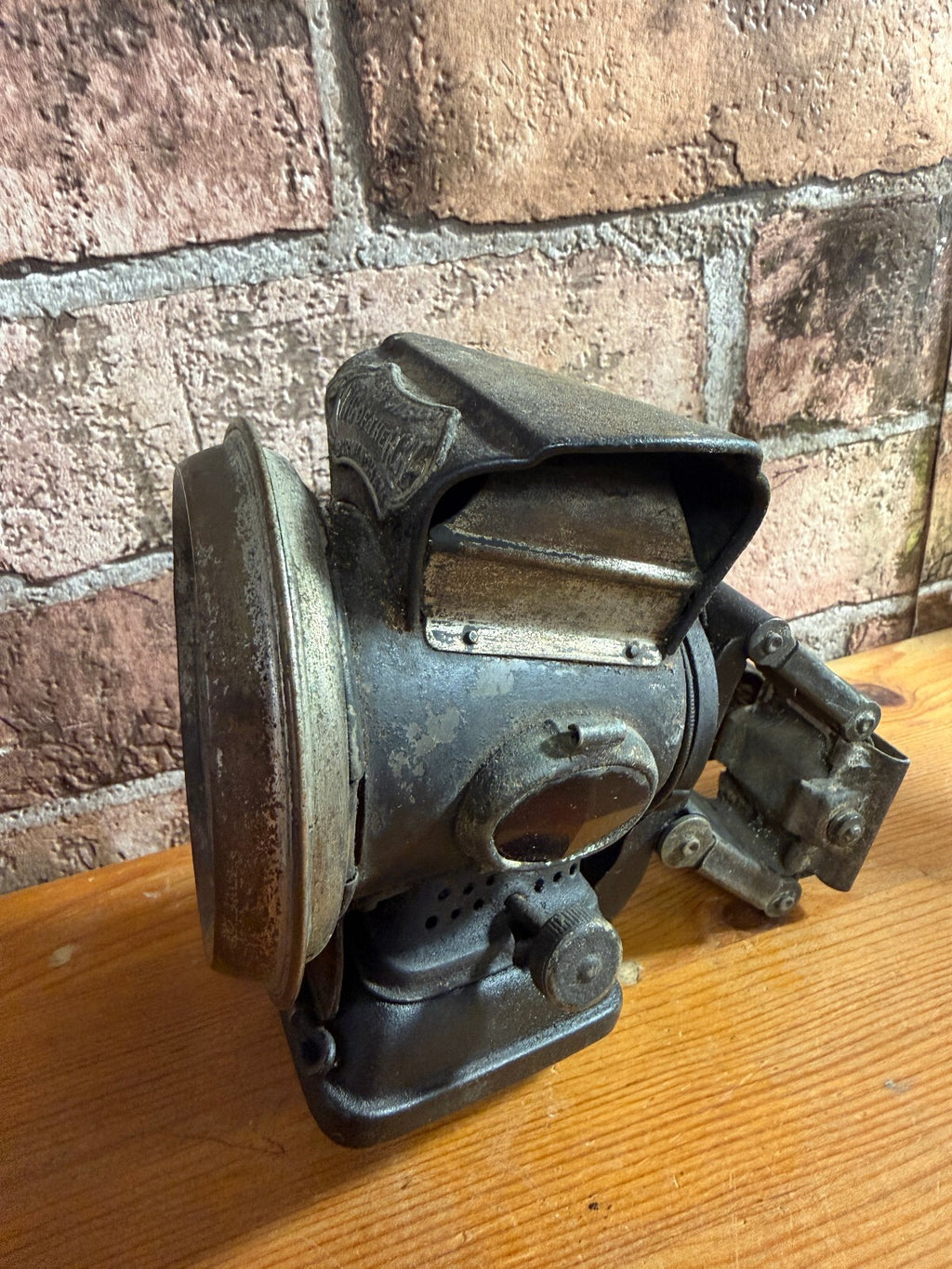 Vintage Lucas 'King of The Road' Bicycle Oil Lamp