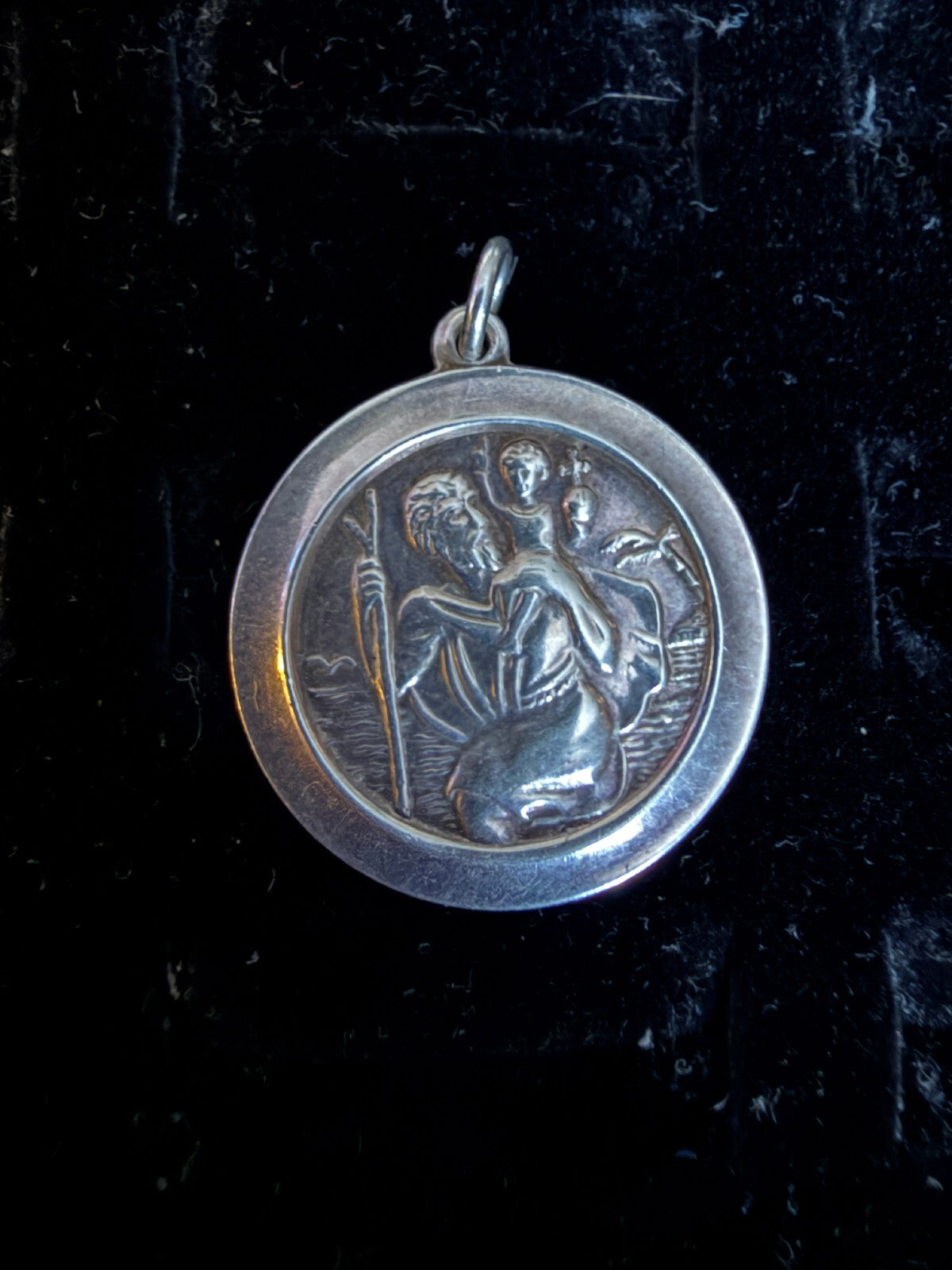 St. Christoper Silver 925 Pendant