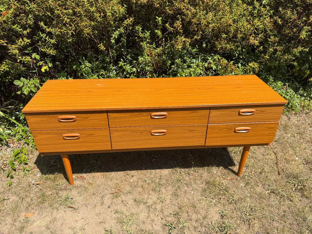 Schreiber Teak Effect Sideboard