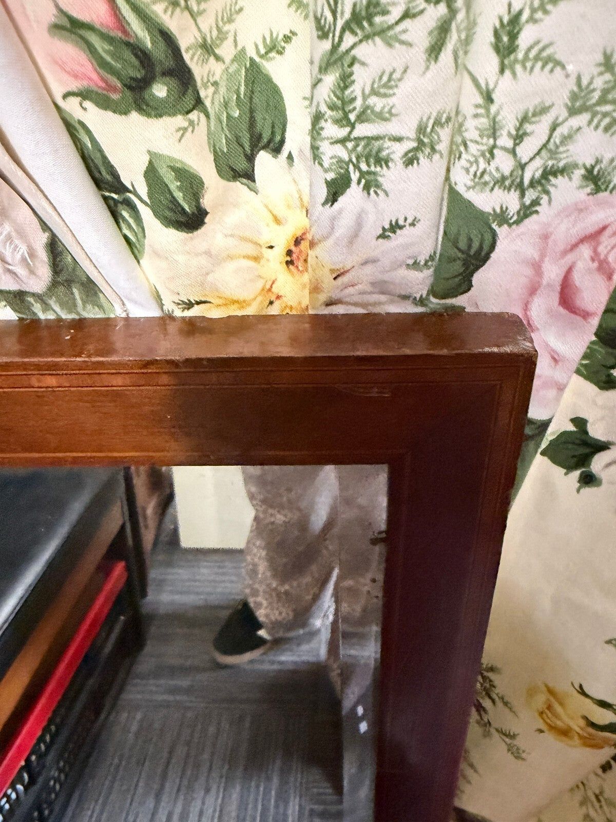 Solid Wood Large Mirror