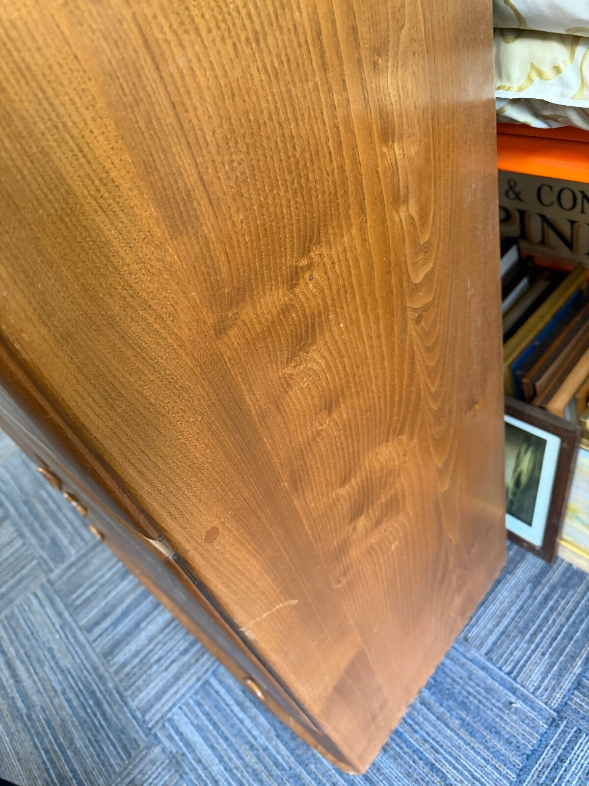 Ercol Windsor Blonde Bureau/ Drinks Cabinet/Cupboard