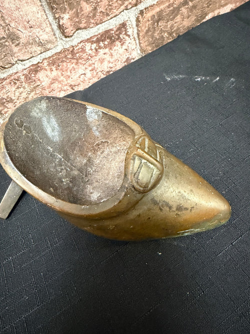 Brass Vintage Shoe Doorstop