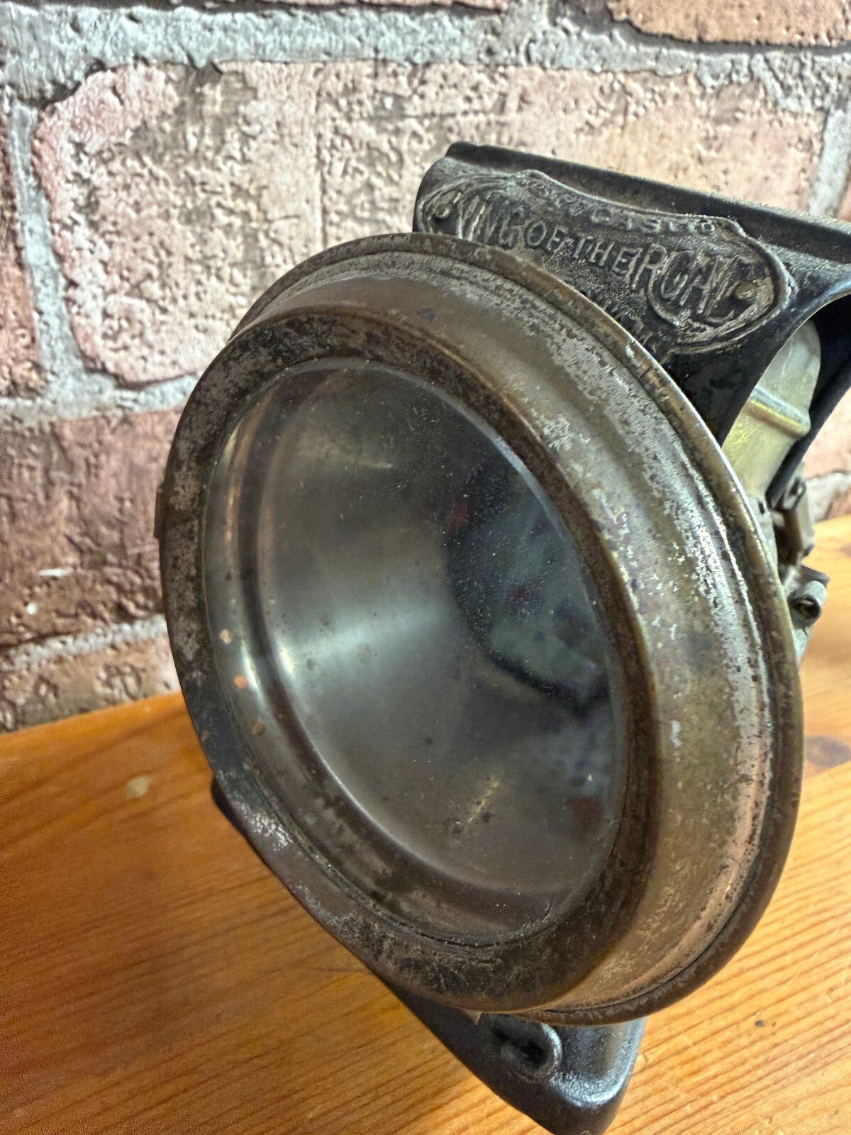 Vintage Lucas 'King of The Road' Bicycle Oil Lamp