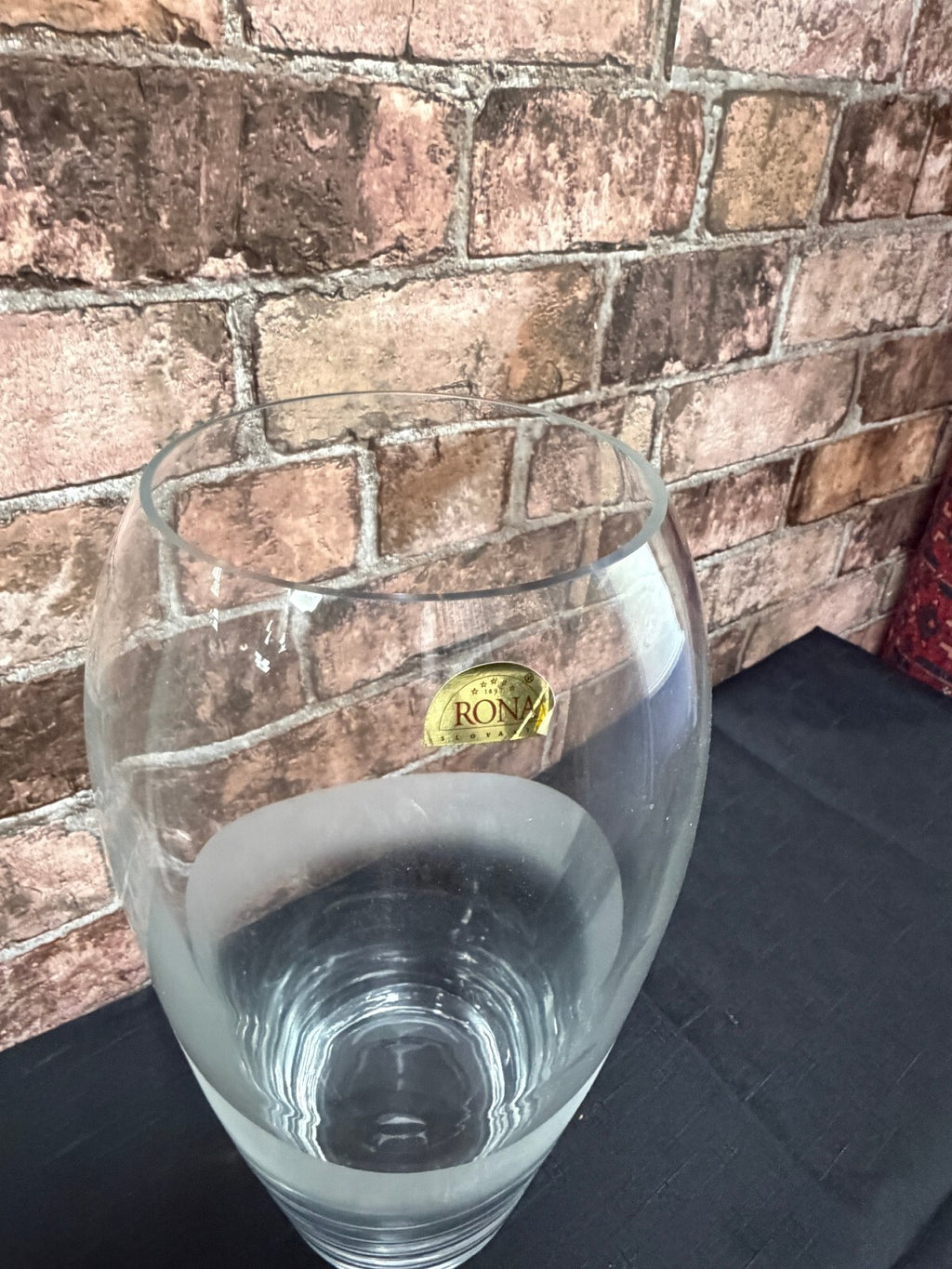 Vintage Rona Crystal Vase