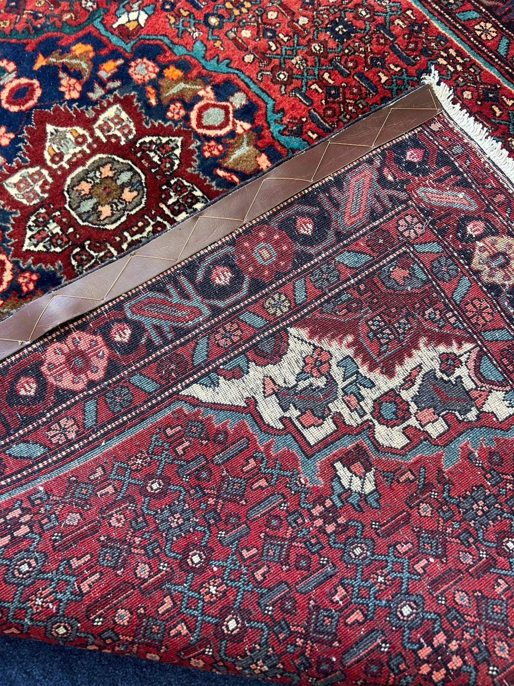 Persian Burgundy Patterned Rug